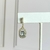 ARETES DE NOCHE TIRA Y ZIRCONIA RECTANGULAR en internet