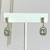 ARETES DE NOCHE TIRA Y ZIRCONIA RECTANGULAR - comprar en línea