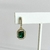 ARETES DE NOCHE TIRA Y ZIRCONIA RECTANGULAR - tienda en línea