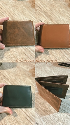 billeteras de hombre cuero