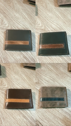 billeteras de cuero hombre