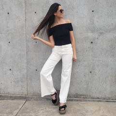 Jean WIDE LEG OFF WHITE