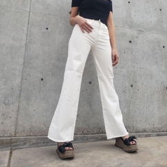 Jean WIDE LEG OFF WHITE - comprar online