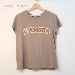 Remera L'AMOUR - tienda online