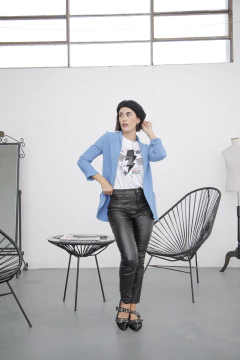 Blazer Sastrero Celeste Art.200001 en internet