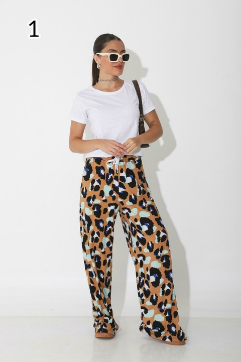 Palazzo Modal Estampado - comprar online