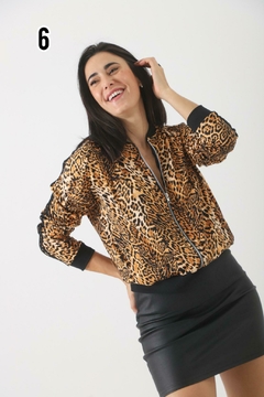 Campera modal estampado Art 260011 - comprar online