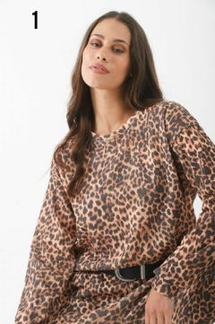 Buzo waffle Print / Escoces en internet