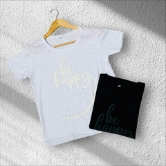 Remera Be happy Art 101763