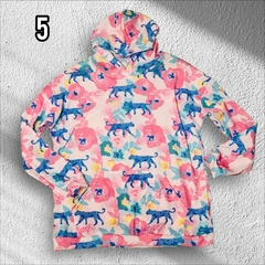 Buzo waffle estampado con capucha Art 270143 - tienda online