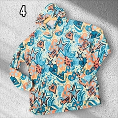 Buzo waffle estampado con capucha Art 270143 - The maker