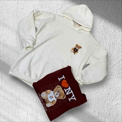 Buzo capucha frisa estampado varios Art 2701158 - comprar online