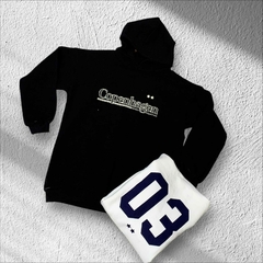 Buzo capucha frisa estampado varios Art 2701158 - tienda online