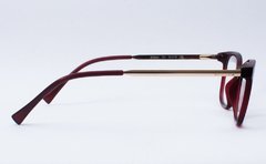 Óculos de Grau Atitude Original com Garantia e NF , formato quadrado vermelho/dourado - comprar online