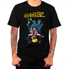 Gorillaz - Telecaster remera unisex