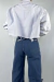 CAMPERA CROP WHITE - Holy Jeans by Lara's
