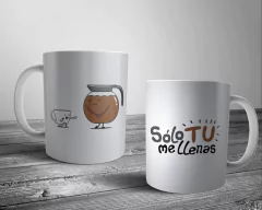 Taza de plástico personalizada - Plus Color