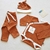 Ajuar Body Apertura completa Terracota - Natural - comprar online