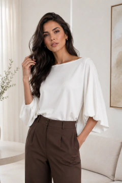 Blusa minimalista elegante - comprar online
