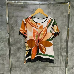 BLUSA VISCOSE DETALHE DOURADO - comprar online