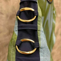 Blusa Viscose Detalhe Dourado - loja online