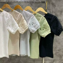 BLUSA MANGA COM BORDADO na internet