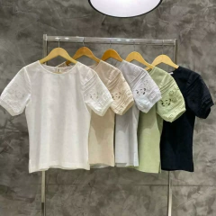 BLUSA MANGA COM BORDADO - comprar online