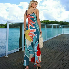 VESTIDO ESTAMPADO ALCINHA - loja online