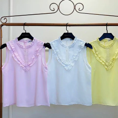 Imagem do REGATA CREPE PALA ENTREMEIO