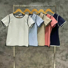 BLUSA DETALHE CONTRASTE