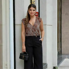 BLUSA TRANSPASSADA ANIMAL PRINT - comprar online