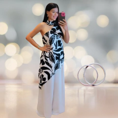 Imagem do BLUSA FRENTE UNICA ESTAMPADA COM CHOCKER