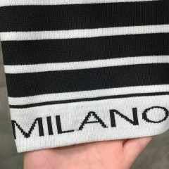 CROPPED LISTRADO MILANO TRICOT - comprar online