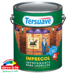 Imprecol Rojo Cerámico Imperm Satinado x4 Litros