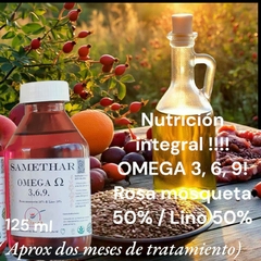 OMEGA 3 6 9 ( 50% ACEITE DE ROSA MOSQUETA 50 % LINO) 125 ML - comprar online