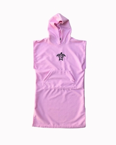Poncho cambiador rosa