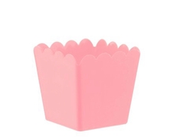 Cachepot Plástico Rosa BB – Mirandinha Miniaturas