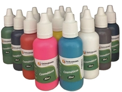 kit 14 Pigmento Cosmético Saboaria 30 ml
