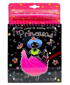 Livro de Raspar - Princesas