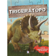 Livro Quebra-Cabeca - Triceratopo