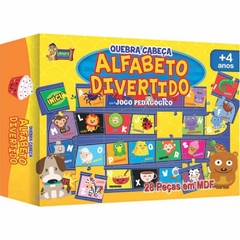 Quebra-cabeça - Alfabeto divertido