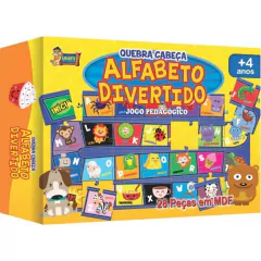 Quebra-cabeça - Alfabeto divertido