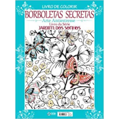 Livro de colorir - Borboletas Secretas
