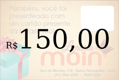 Vale-presente 150,00