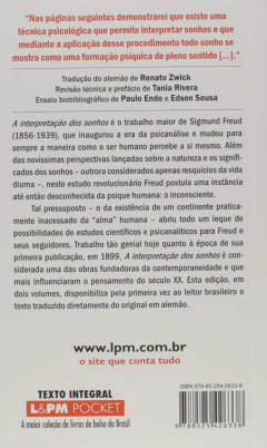 INTERPRETACAO DOS SONHOS VOL 2, A - POCKET - comprar online