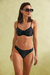 Conjunto Maldivas Shine Negro - Colaless