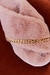 Pantufla Silver Gold Rosa