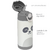 Garrafa Térmica Ursinho Buba Off White - comprar online