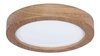 Plafon Led De Madera Redondo De 12w Cx