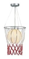 Colgante Infantil Pelota De Basquet Lampara Led De Regalo Db